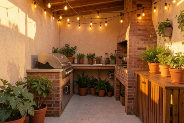 25 Cool Small Patio Outdoor Kitchen Ideas
