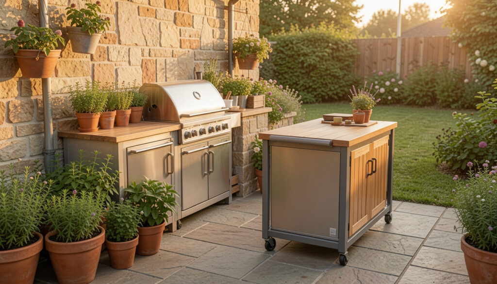 12 Cute Space Saving Outdoor Kitchen Ideas