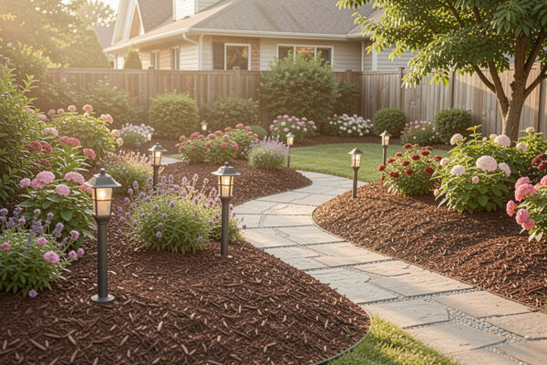 20 Rich Mulch Landscaping Ideas Front Yard