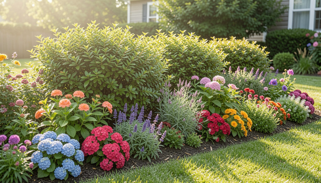 25 Cool Foundation Planting Shrubs And Flowers Ideas