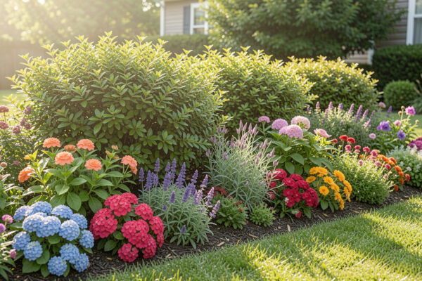 25 Cool Foundation Planting Shrubs And Flowers Ideas