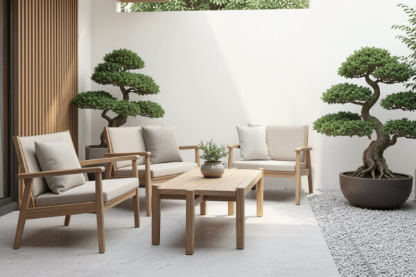 15 Bold Japandi Outdoor Furniture Patio Ideas