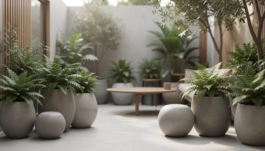 25 Chic Japandi Patio Plants And Planters