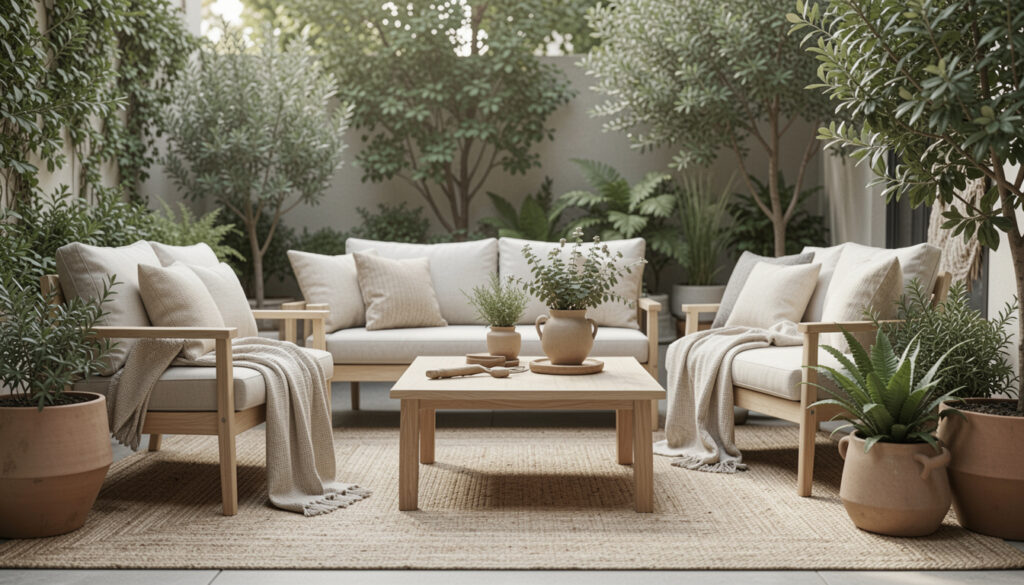 12 Pure Small Japandi Patio Ideas
