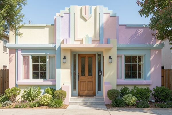 10 Cool Art Deco Exterior Home For Small Spaces