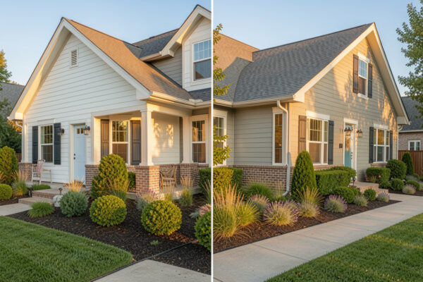 12 Easy Before After Exterior Home Makeover For Beginners