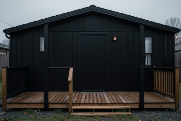 12 Simple Black Mobile Home Exterior For Beginners