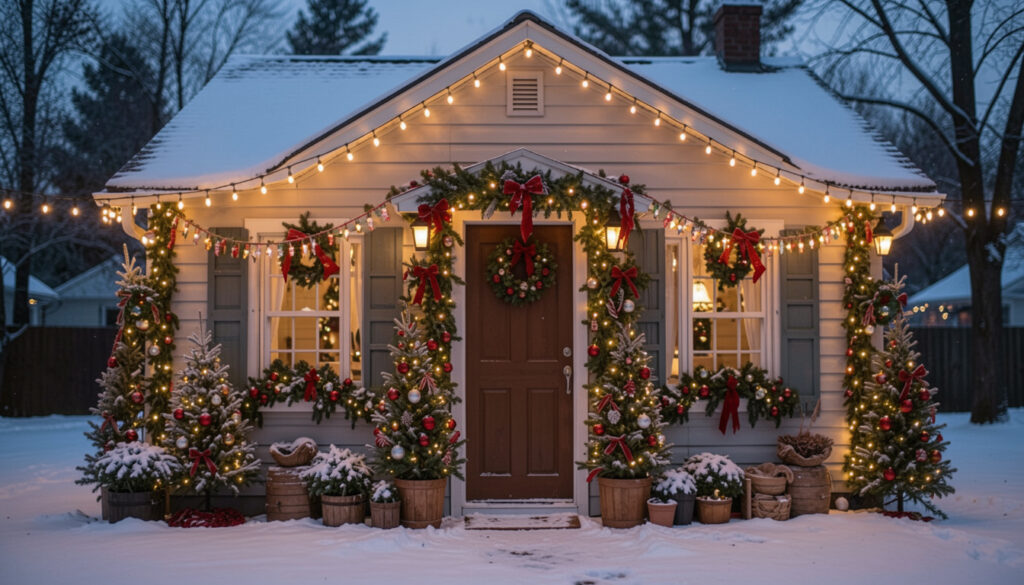 20 Top Christmas Home Exterior For Small Spaces
