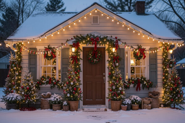 20 Top Christmas Home Exterior For Small Spaces