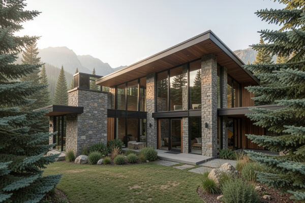 12 Easy Contemporary Mountain Home Exterior For Beginners