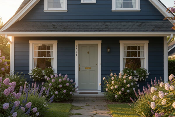 12 Simple Dark Blue Home Exterior For Beginners