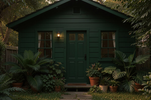 15 Top Dark Green Home Exterior For Small Spaces to Try