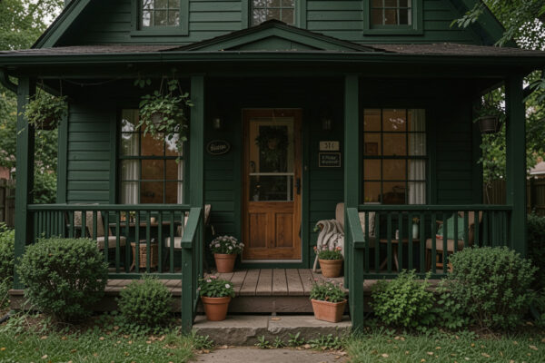 20 Best Dark Green Home Exterior On A Budget for Every Home