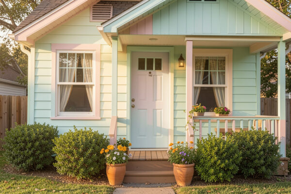 10 Cool Exterior Home Color Schemes For Small Spaces