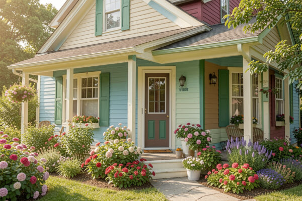 12 Smart Exterior Home Color Schemes On A Budget