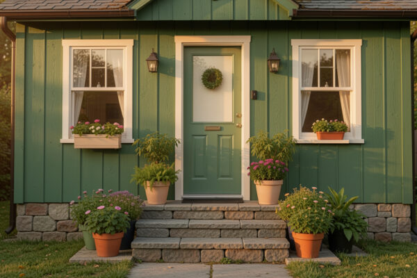 20 Cool Green Home Exterior For Small Spaces for Every Home