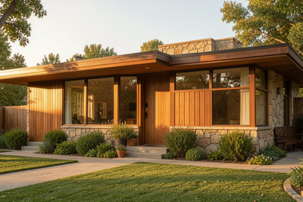 15 Simple Mid Century Home Exterior For Beginners to Try