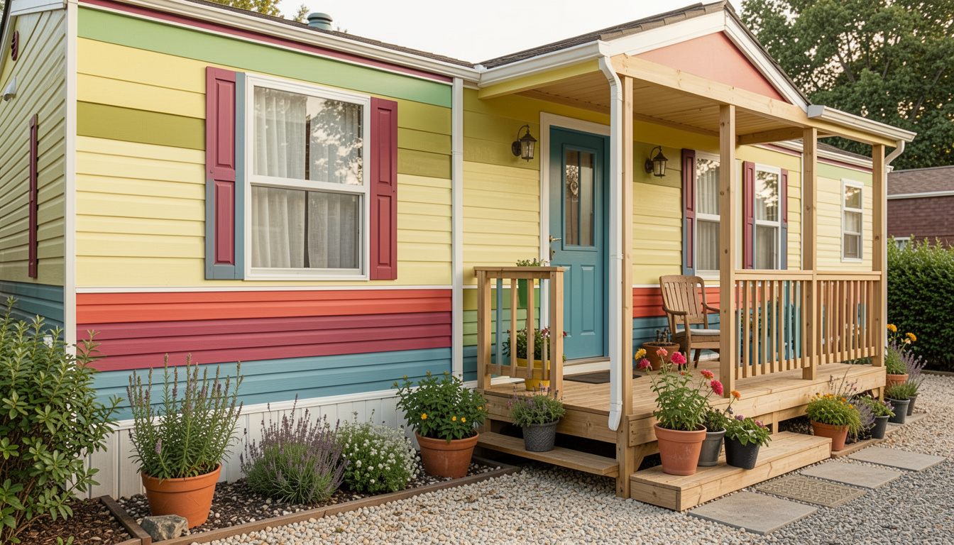 20 Easy Mobile Home Colors Exterior For Beginners