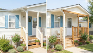 12 Simple Mobile Home Exterior Makeover For Beginners