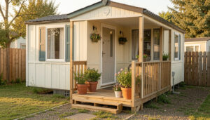 25 Cool Mobile Home Exterior Makeover For Small Spaces