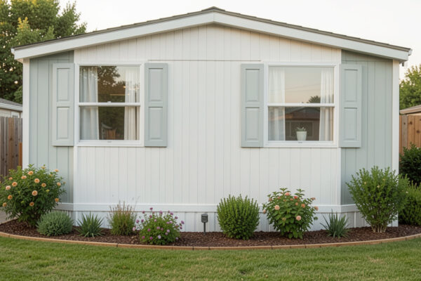 10 Smart Mobile Home Exterior Makeover On A Budget