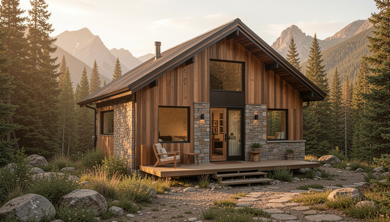 12 Top Modern Mountain Home Exterior For Small Spaces