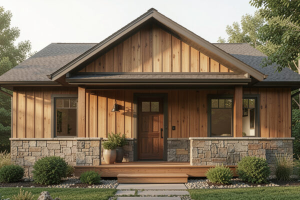 15 Easy Modern Rustic Home Exterior For Beginners to Try