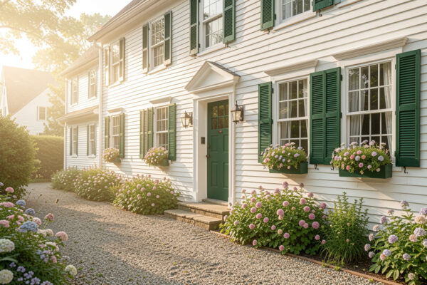 10 Smart New England Style Home Exterior On A Budget