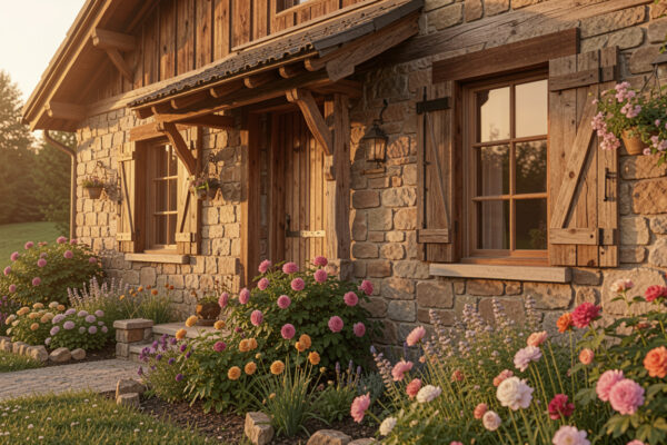 10 Best Rustic Home Exterior On A Budget You Will Love