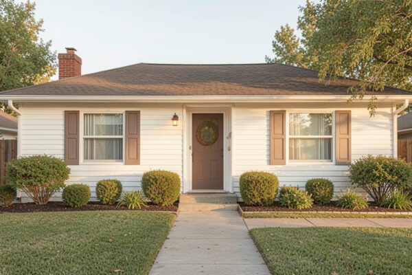 15 Simple Single Story Home Exterior For Beginners to Try